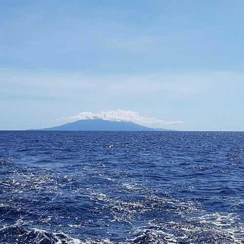 Wolken St. Vincent Karibik