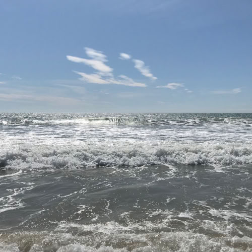 Wolken Ile de Re Frankreich