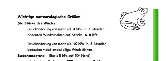 Meteorologische Daten