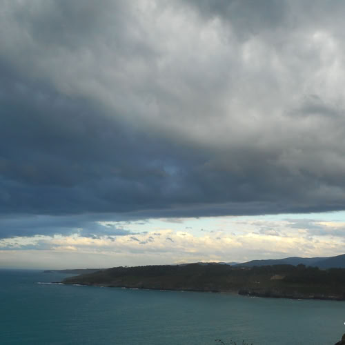 Wolken Atlantikküste Spanien