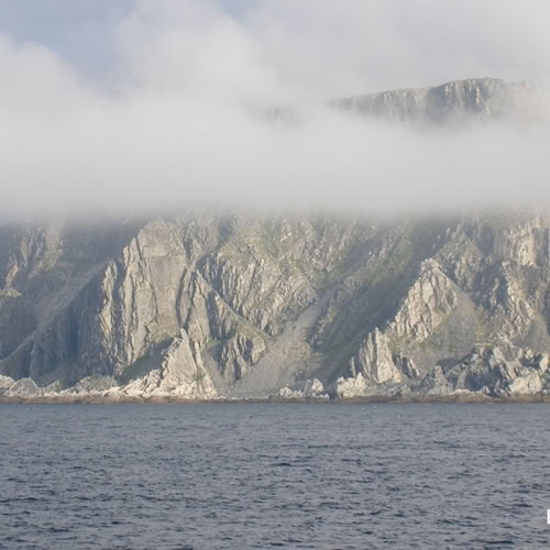 Wolken Barentssee Norwegen
